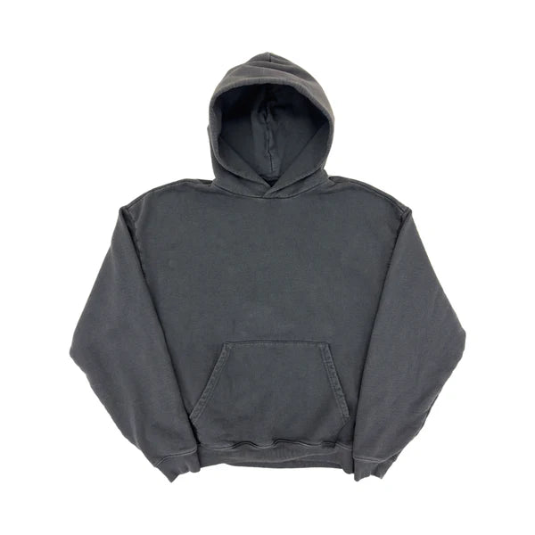 400 GSM "Vintage Black" Core Hoodie