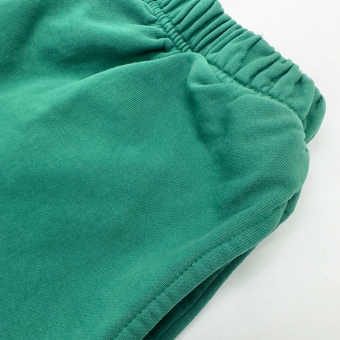 500 GSM Garment Dye 'Pine Green' French Terry Cotton Sweatpants