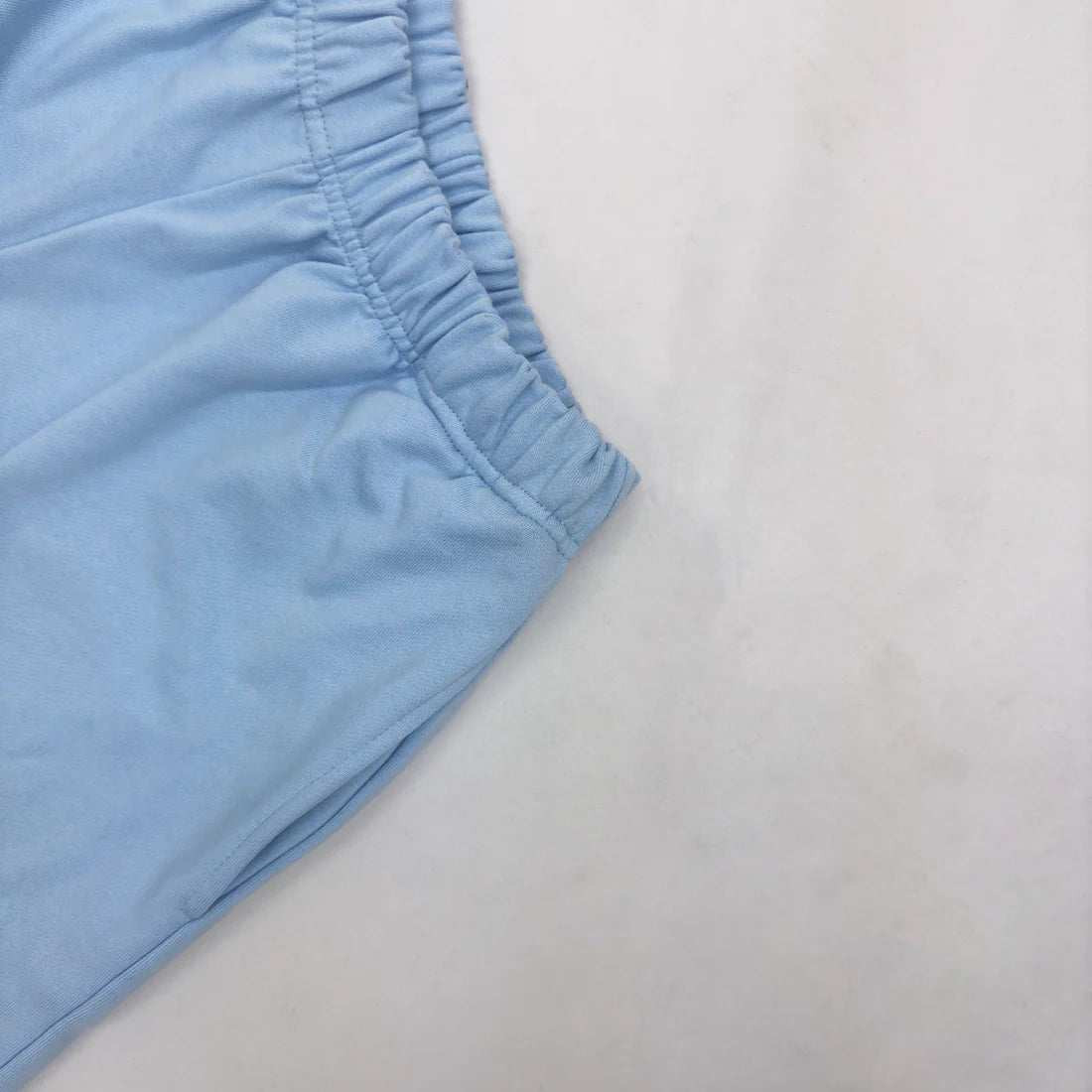 500 GSM 'Baby Blue' French Terry Cotton Sweatpants