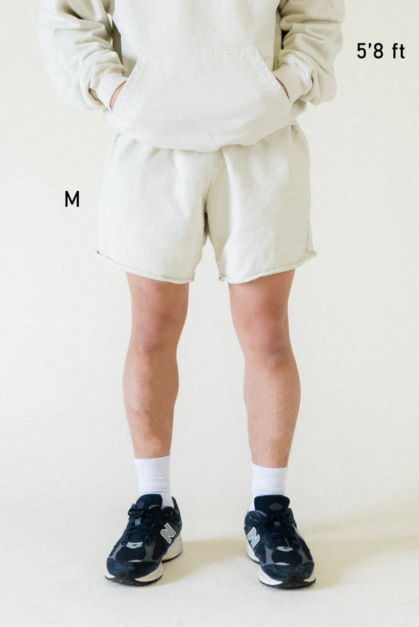 500 GSM 'Ether' French Terry Cotton Sweat Shorts