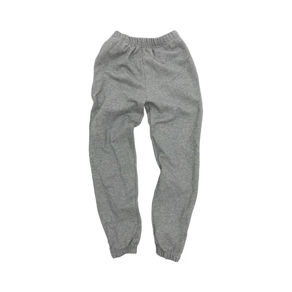 500 GSM 'Heather Grey' French Terry Cotton Sweatpants